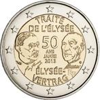 2 euro Frankrijk “50 jaar Verdrag Elyseé’’ UNC 2013, Verzenden, Frankrijk, 2 euro, Losse munt