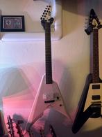 LTD Arctic Metal White - Vorm Gitaar, Ophalen of Verzenden, Zo goed als nieuw, Solid body, Overige merken