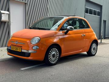 Fiat 500 1.2 69pk  LOUNGE PANORAMADAK 2011 beschikbaar voor biedingen