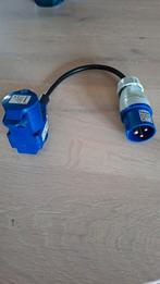 Verloopkabel CEE Stekker naar Contra, Caravans en Kamperen, Ophalen of Verzenden