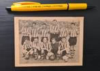 Oud voetbal elftal kaartje Eindhoven landskampioen 1954 DOS, Verzamelen, Sportartikelen en Voetbal, Ophalen of Verzenden, Gebruikt
