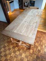 Houten Eettafel - 1x2.2 meter, Huis en Inrichting, Tafels | Eettafels, Ophalen, Gebruikt, 100 tot 150 cm, 200 cm of meer
