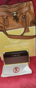 Michael kors Hamilton tas Origineel set met portomonee, Nieuw, Ophalen of Verzenden