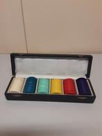Doos poker fiches , Vintage, Gebruikt, ., Ophalen of Verzenden, .