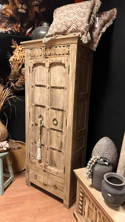 Gave India/Ibiza style kast, Huis en Inrichting, Kasten | Buffetkasten, Nieuw, 25 tot 50 cm, Ophalen of Verzenden