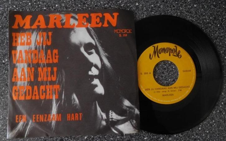 Marleen - heb jij vandaag aan mij gedacht (vanaf € 3,00), Cd's en Dvd's, Vinyl | Nederlandstalig, Gebruikt, Levenslied of Smartlap
