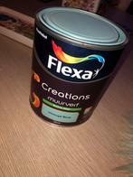 Flexa muurverf nieuw 1 liter, Doe-het-zelf en Verbouw, Ophalen of Verzenden, Zo goed als nieuw, Groen