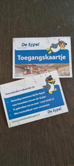 Zwembad kaartjes De Sypel, Tickets en Kaartjes, Kortingen en Cadeaubonnen, Twee personen, Overige soorten, Overige typen