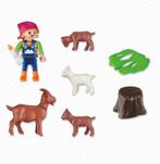 Playmobil 4785 Geitenhoedster met Geiten, Ophalen of Verzenden, Zo goed als nieuw, Complete set