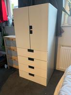 IKEA Stuva kledingkast met planken en lades, 50 tot 70 cm, Kast, 105 cm of meer, Gebruikt