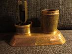 Koperen asbak: Rookartikelen Asbak uit Indonesié Luiciferhou, Ophalen of Verzenden, Zo goed als nieuw, Asbak