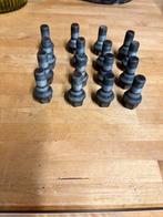 Yokohama winterbanden + wielkappen  voor Toyota Aygo, Auto-onderdelen, Banden en Velgen, Ophalen, 14 inch, Gebruikt, 155 mm