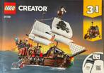 Lego Creator - 3 in 1 piratenset (31109), Kinderen en Baby's, Speelgoed | Duplo en Lego, Ophalen of Verzenden, Gebruikt, Complete set