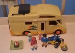 Playmobil 3647 Camper met toebehoren en extra fietsen en BBQ, Ophalen of Verzenden, Gebruikt, Complete set