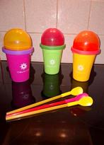 ChillFactor Slushy Maker Set, bekers, rietjes, Ophalen of Verzenden, Zo goed als nieuw, Ontdekken