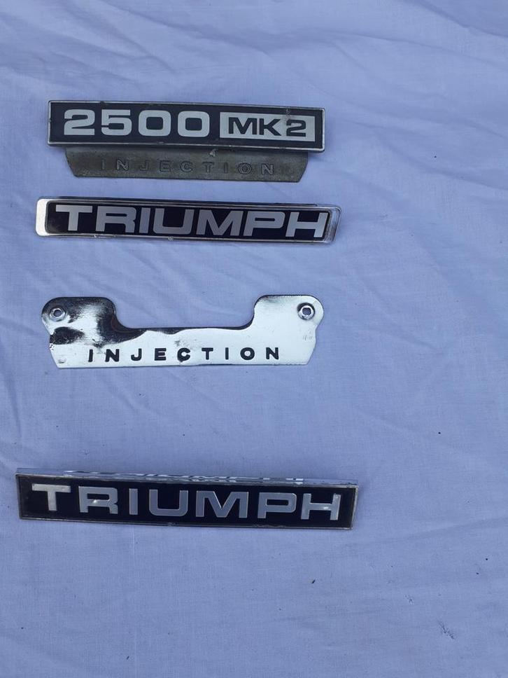 Triumph Emblemen, Auto-onderdelen, Klein materiaal, Triumph, Nieuw, Ophalen of Verzenden