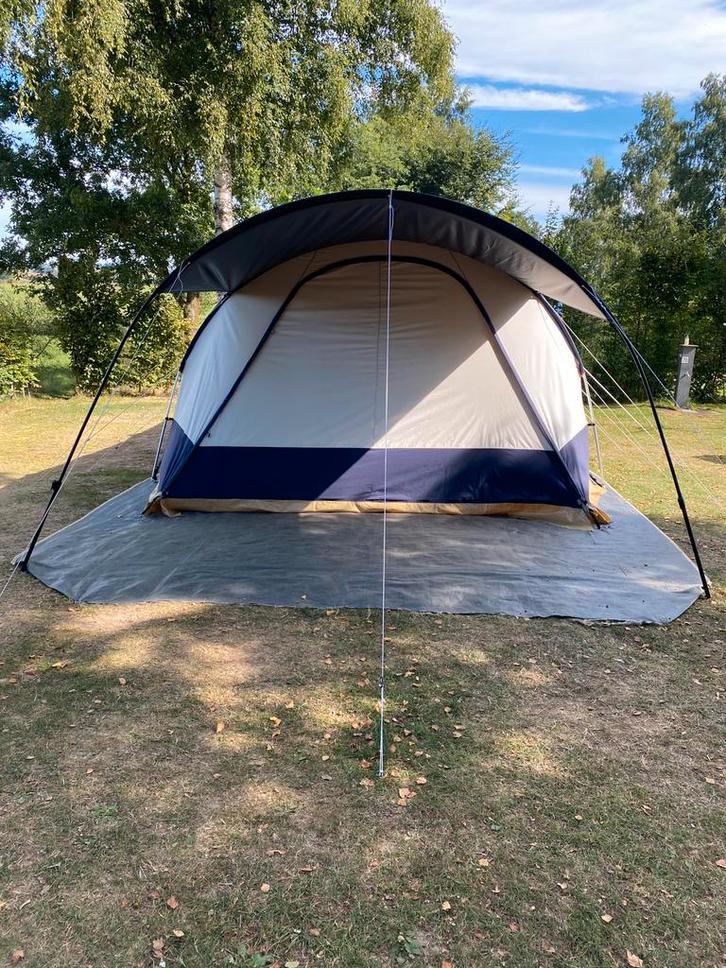 Obelink familia 6 en luifel cooldark tentluifel, Caravans en Kamperen, Tenten, tot en met 6, Gebruikt, Ophalen of Verzenden