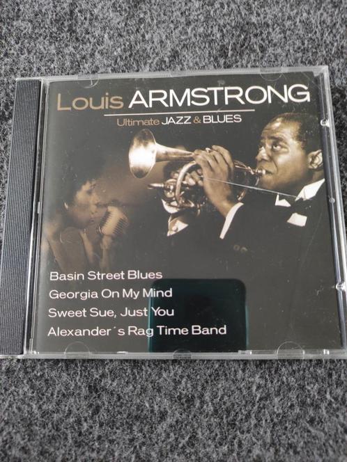💿 Ultimate Jazz & Blues - Louis Armstrong, Cd's en Dvd's, Cd's | Jazz en Blues, Gebruikt, Blues, Ophalen of Verzenden