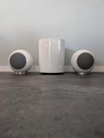 Elipson Planet L + Subwoofer, Audio, Tv en Foto, Luidsprekers, Gebruikt, 60 tot 120 watt, Front, Rear of Stereo speakers, Ophalen
