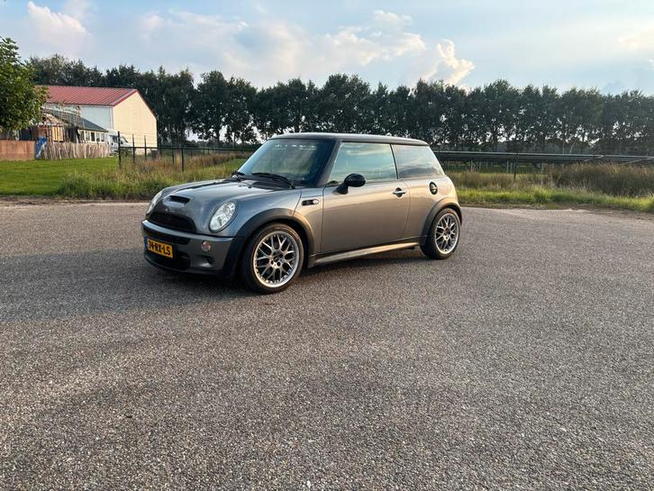 Mini 1.6 16V Cooper S JCW 2005 Grijs, Auto's, Mini, Particulier, Cooper S, Benzine, G, Hatchback, Handgeschakeld, Origineel Nederlands