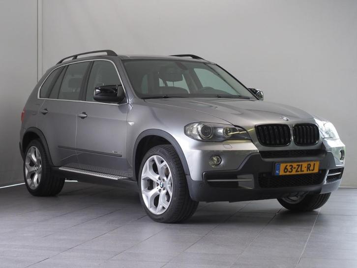 BMW X5 4.8 I AUT 2008 Grijs youngtimer, Auto's, BMW, Particulier, X5, 4x4, ABS, Achteruitrijcamera, Adaptieve lichten, Airbags