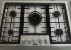 Miele inbouw gaskookplaat - 5 pits KM 2334, Ophalen, Zo goed als nieuw, Inbouw, Gas