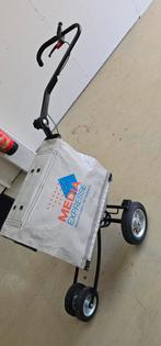 Super degelijke Postkar / folderkar vzv rem en aanhanger, Ophalen, Opvouwbaar, Zo goed als nieuw