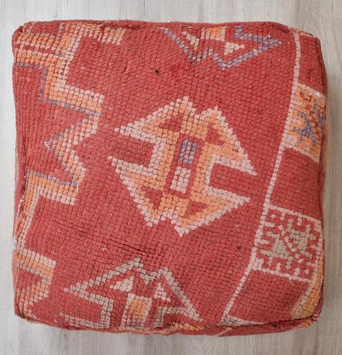 Nieuw Marrokaans handgemaakte kattenkussen, vloerkussen poef, Dieren en Toebehoren, Kattenmanden, Nieuw, Wol, Ophalen of Verzenden