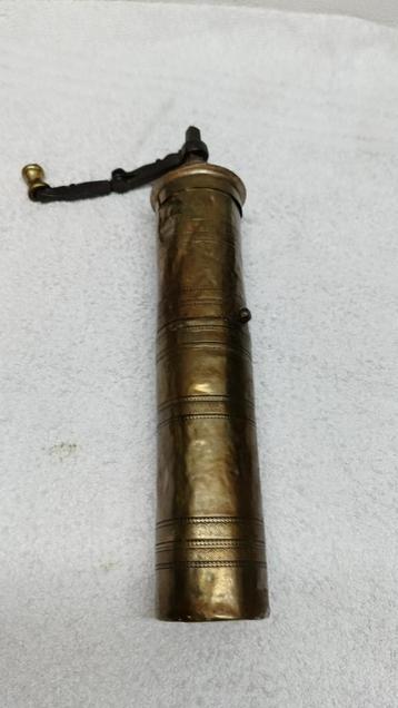 Antieke messing koffiemolen – Turks/Ottomaans beschikbaar voor biedingen
