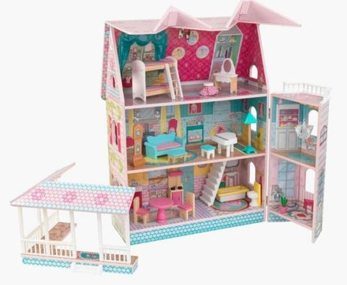 KidKraft Abby Herenhuis Poppenhuis met Accessoires, Kinderen en Baby's, Speelgoed | Poppenhuizen, Gebruikt, Poppenhuis, Ophalen