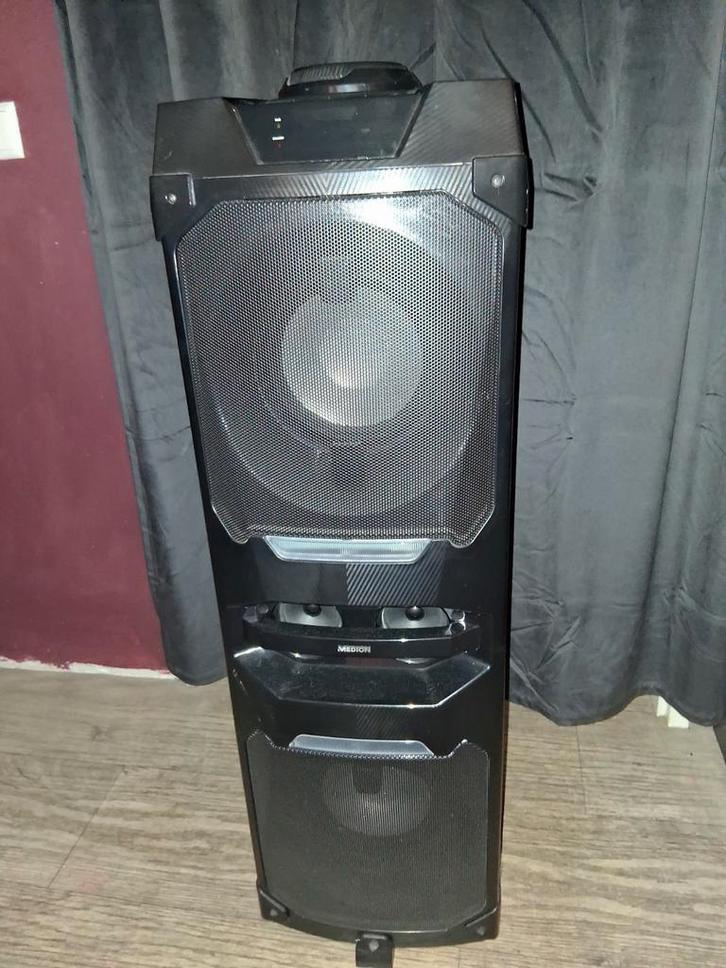 Medion bluetooth partyluidspreker, Audio, Tv en Foto, Luidsprekers, 120 watt of meer, Overige merken, Ophalen of Verzenden