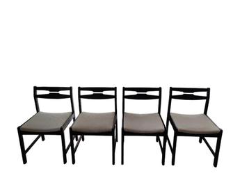 4x vintage design stoelen - gerestaureerd  beschikbaar voor biedingen