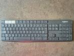 Logitech draadloos toetsenbord., Computers en Software, Toetsenborden, Ergonomisch, Logitech, Ophalen of Verzenden, Zo goed als nieuw