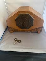 Art Deco/Amsterdamse School Klok - Loopt Goed!, Antiek en Kunst, Antiek | Klokken, Ophalen of Verzenden