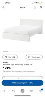IKEA malm 160x200 bed frame ASAP, Ophalen of Verzenden