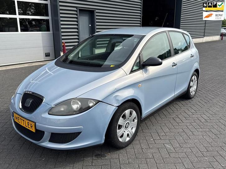 Seat Altea 1.6 Reference , airco, Auto diversen, Schadeauto's, Seat, Handgeschakeld, Benzine, MPV, Blauw