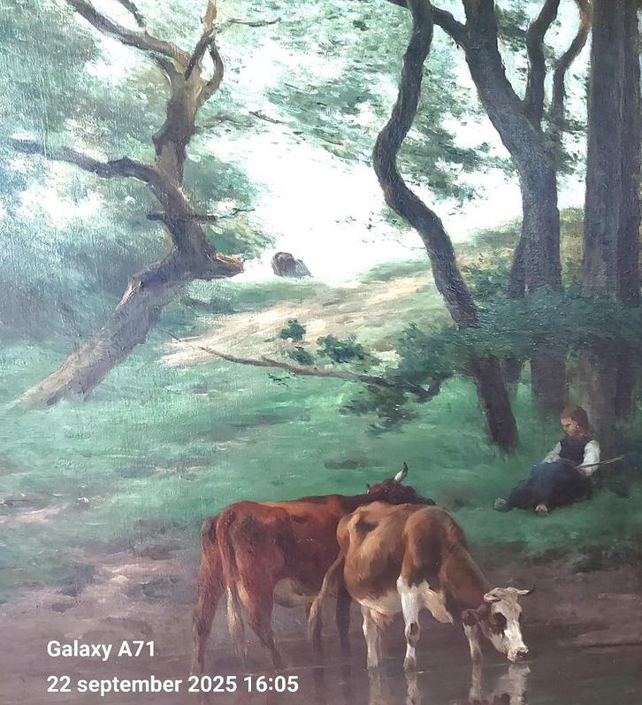 P STORTENBEKER - 1828-1898  Haagse school, Antiek en Kunst, Kunst | Schilderijen | Klassiek, Ophalen