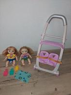 2 popjes  Baby Alive en kinderwagentje, Ophalen of Verzenden, Gebruikt, Overige typen
