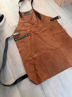 Bruin leren schort, Ophalen of Verzenden, Nieuw, Bruin, Overige typen