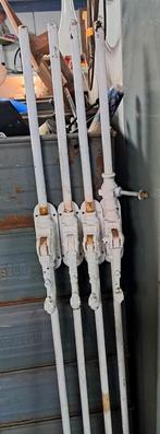 4 gietijzeren espagnoletten met leeuwenkop, Gebruikt, ., Ophalen of Verzenden, .