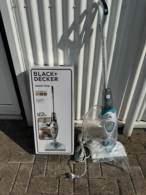 Black + dekker steam-mop FSM1616 stoomreiniger, Witgoed en Apparatuur, Stoomapparaten, Nieuw, Stoomreiniger, Ophalen of Verzenden