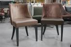 Partij leuke eetkamerstoelen skai velvet velours horeca 42 x