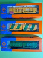 ROCO 4368S / 4368B / 4368C / HO / 3x VAM / SET, Ophalen, Gelijkstroom, Wagon, Zo goed als nieuw