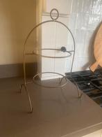 Koperkleurige Etagère - 2 Lagen, Ophalen of Verzenden, Gebruikt