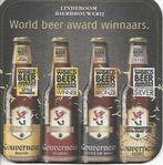 Viltje Lindeboom bier - World Beer award, Verzamelen, Ophalen of Verzenden, Zo goed als nieuw, Viltje(s), Overige merken