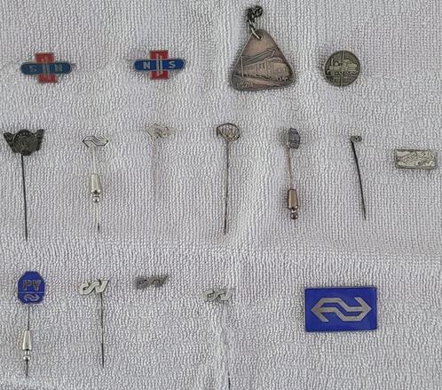 NS speldjes Vakbond speldjes (ook los te koop), Verzamelen, Spoorwegen en Tramwegen, Gebruikt, Trein, Overige typen, Ophalen of Verzenden