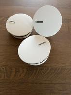 3 Brandmelders op netstroom - Rookmelders, Ophalen, Gebruikt, Detector, Sensor of Melder, Rook