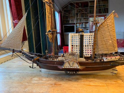 Scheepsmodel, Verzamelen, Scheepvaart, Gebruikt, Schaalmodel, Motorboot of Zeilboot, Ophalen