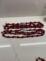 Oude glazen kerstboom kettingen. Te koop per stuk, Ophalen of Verzenden, Zo goed als nieuw