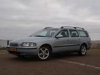 Volvo V70 2.4 180PK Bi-fuel 2002 Grijs/Blauw, Auto's, Volvo, Voorwielaandrijving, Stof, Zwart, Overige kleuren